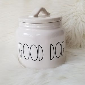 Rae Dunn GOOD DOG Chubby Canister Jar